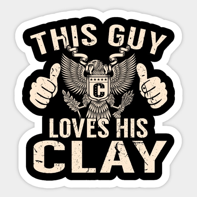 CLAY Sticker by hildegardthankful